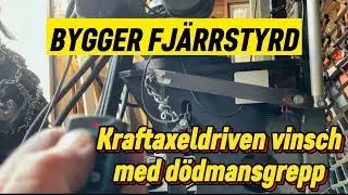 Bygger om manuellaktiverad kraftaxeldriven vinsch till fj&auml;rrstyrd med &rdquo;d&ouml;dmansgrepp&rdquo; ala @janne46
