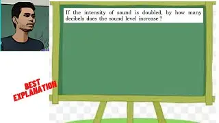 If the intensity of sound is doubled, by how many decibels does the sound level increase ?