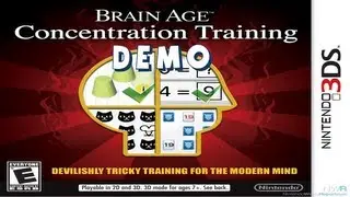 3DS BrainAge: ConcentrationTraining DEMO en espa&ntilde;ol (Doblaje Latino)