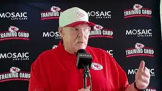 Chiefs Head Coach ANDY REID Talks 2025 TRAINING CAMP!