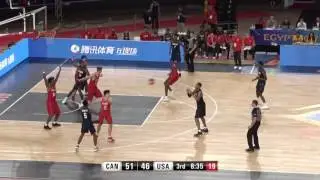 Austin Wiley Highlights for USA Basketball vs. Canada