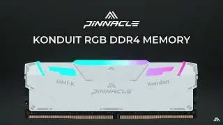 PINNACLE MM1 - KONDUIT RGB DDR4 Memory White ver.