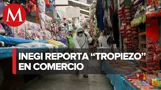 Comercio minorista y mayorista tropieza en junio, reporta Inegi