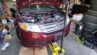 How To Replace A 2013 Honda Odyssey A/C Compressor #Honda