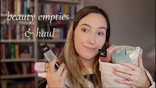 beauty empties, presents and haul for the new year