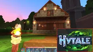 HYTALE - BUILDING MY FIRST HOUSE