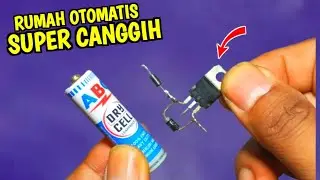 RUMAH OTOMATIS SUPER CANGGIH...! CUMA DARI BAHAN INI DARI BARANG BEKAS PULA