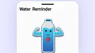 💧 Water Reminder App and Water tracker, daily water intake and Water drinking