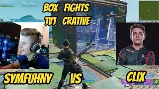CLIX VS SYMFUHNY 1V1 CREATIVE BOX FIGHTS FORTNITE