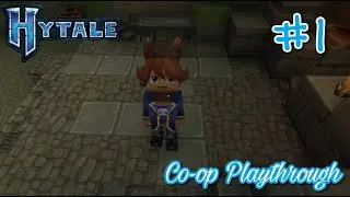 Discoveries, Mines and Cave Huts! - Hytale Co-op Playthrough [Ep 1]
