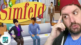 I use Sims 4 For Rent to recreate Seinfeld