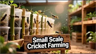 Small Scale Cricket Farming: The Beginner's Guide to Sustainable, High-Protein Insect Farming