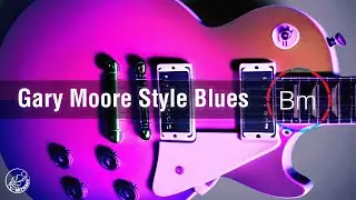 Gary Moore Style Blues Backing Track in B Minor