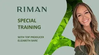 1-23 SPECIAL ADVANCED TRAINING FROM TOP PRODUCER ELIZABETH BARE