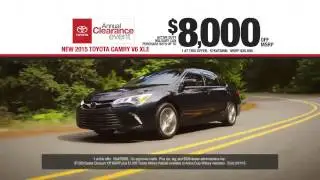 Pinehurst Toyota Annual Clearance Event