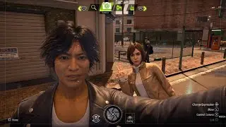 When your gf assist you in a street fight - Lost Judgment