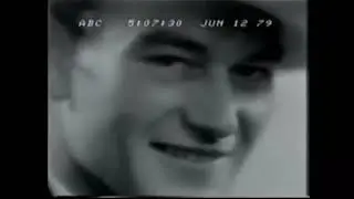John Wayne: News Report of His Death - June 11, 1979