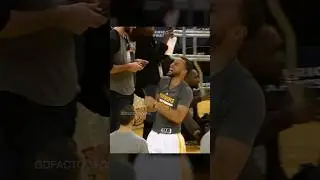 Steph & his Dad wholesome moment 🙏❤️