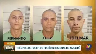 Tr&ecirc;s presos fogem do Pres&iacute;dio Regional de Xanxer&ecirc;