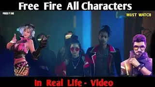 Free fire characters in real life-Garena free fire OB20 update