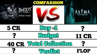 Bhoot vs Aatma movie box office collection comparison।। bollywood box office comparison।।