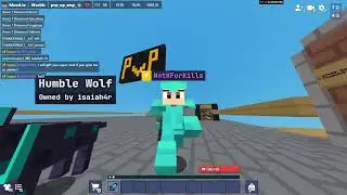 Pranking people as fake super rank gifting request in Bloxd