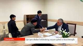 Qo‘qon shahar hokimining sayyor qabuli o‘tkazilmoqda