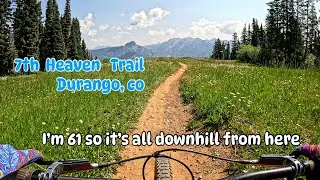 7th Heaven Trail Purgatory Resort. Durango, CO. Downhill Mountain Bike Trails