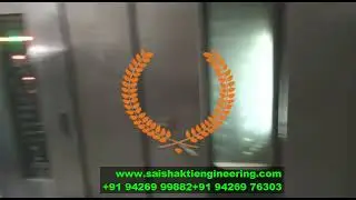 Cup cake dropping machine