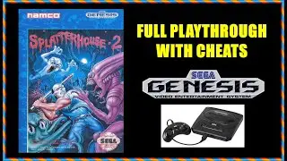 Splatterhouse 2 (Genesis) Full Playthrough with cheats