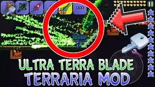 ULTRA TERRA BLADE MOD/HACK!! Terraria iOS/Android 1.2.4 Item Modding