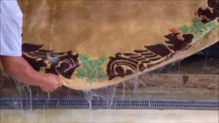 Method of Custom Oriental Rug Cleaning in Miami