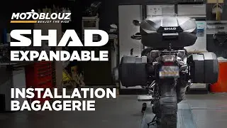 TUTO : On installe la bagagerie SHAD Expandable avec 134L de capacité de chargement !