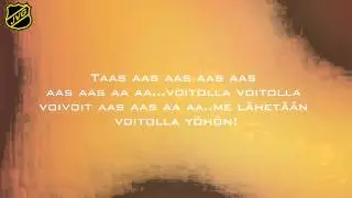 JVG - Voitolla Y&ouml;h&ouml;n (Sanat/lyrics) 2014