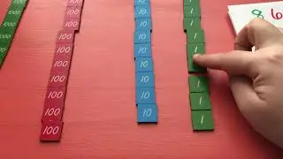 Montessori Math Lesson: Stamp Game (Dynamic Addition)