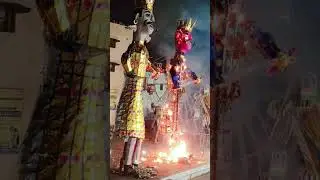 Ravan dahan at loni ghaziabad 🔥🔥 #shorts #shortsfeed #mela #shortvideo