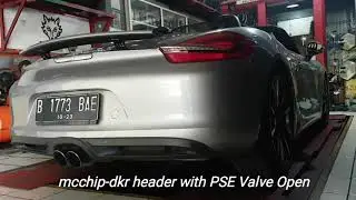 Porsche 981 Boxster S - mcchipdkr Stage 2 + Race Header + BMC Air Filter