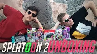 Splatoon 2 Mass Unboxing | Amiibo and Pro Controller