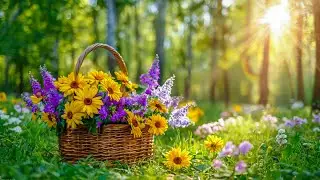 Piano Melody and Blossoms 🌸 Soothing Music to Bring Peace and Restore Inner Balance