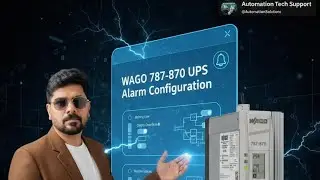 WAGO 787-870 UPS Alarm Configuration 🔔 | Monitoring & Fault Setup Made Easy #trending #yt