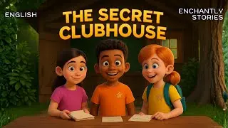 🧩 The Secret Clubhouse | Best Moral Story for Kids | Animated Bedtime Tale #bedtimestory #kidsstory