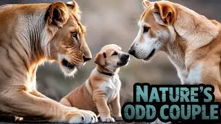 Dog Raises Lion Cubs as Her Own - Their Reunion In Years Later Left Everyone Speechless