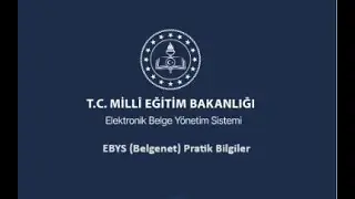 EBYS (Belgenet) Pratik Bilgiler 4 - Gönderilen Evrakın Karşı Tarafa Gidip Gitmediğini Görme