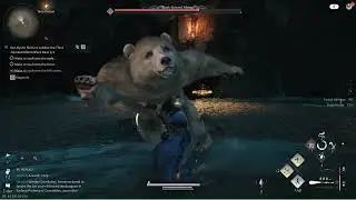 Where winds meet - Use Skill Tai chi Fight with BEAR🔥