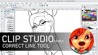 Clip Studio - Correct Line tool