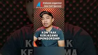 Kontrak Kerjasama Sponsorship Event !!
