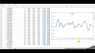 How to create X bar chart in Excel- with  mean and standard deviations