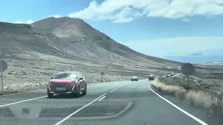 Lanzarote | Relaxing Drive Dashcam View on a Sunny Day (13 Minutes)