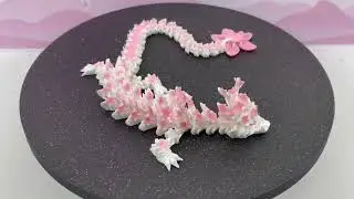 3D printed Cherry Blossom Dragon