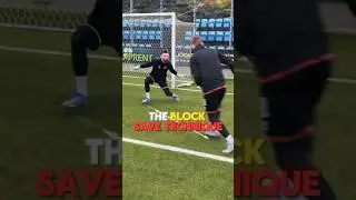 David De Gea's impressive 1v1 block save technique🚫🧤